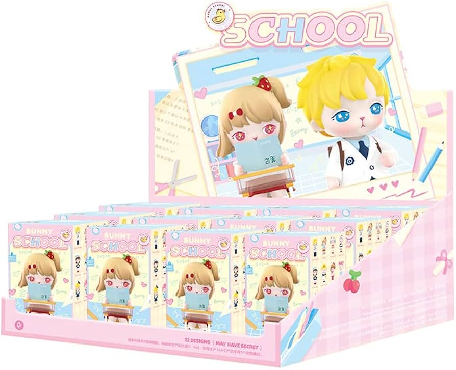 Amazon | POP MART BUNNY スクール シリーズ PVC&ABS製